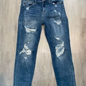 Judy Blue Boyfriend Jeans like new size 9/29